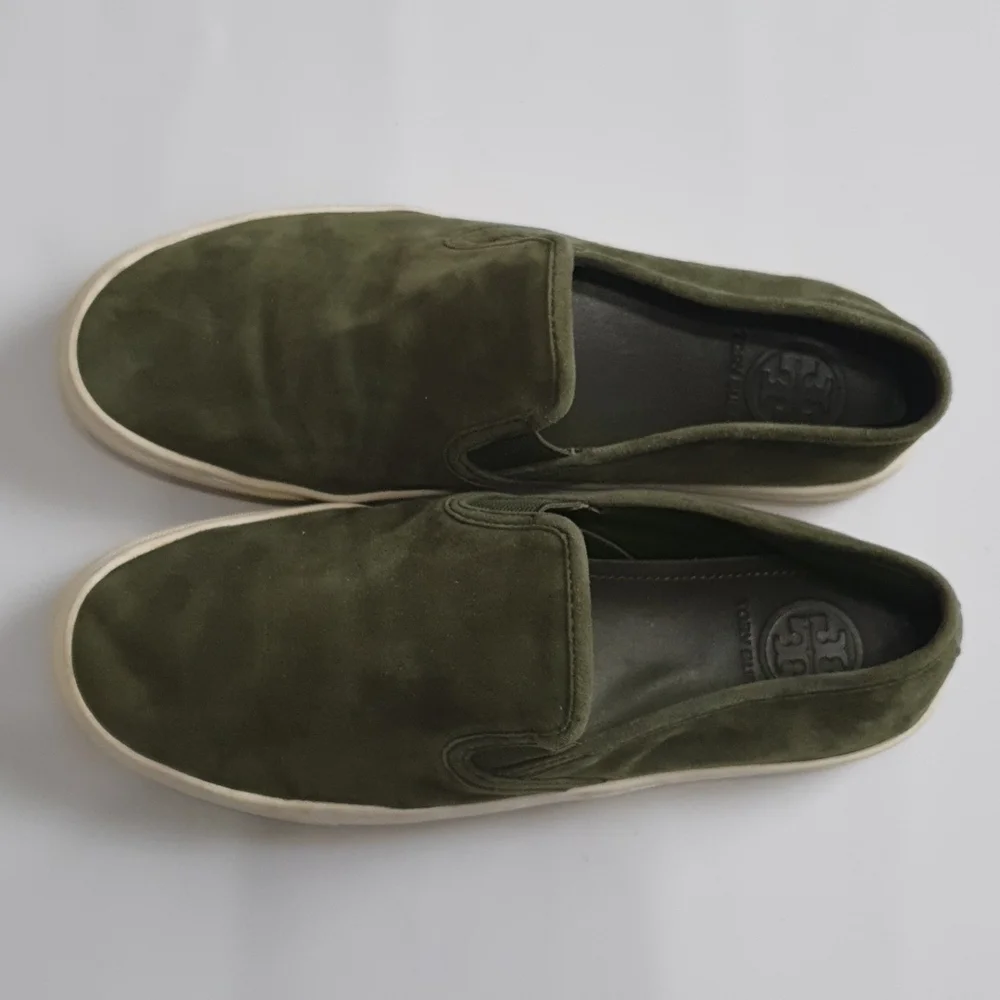 Tory Burch Jesse Suede Slip-on Sneakers